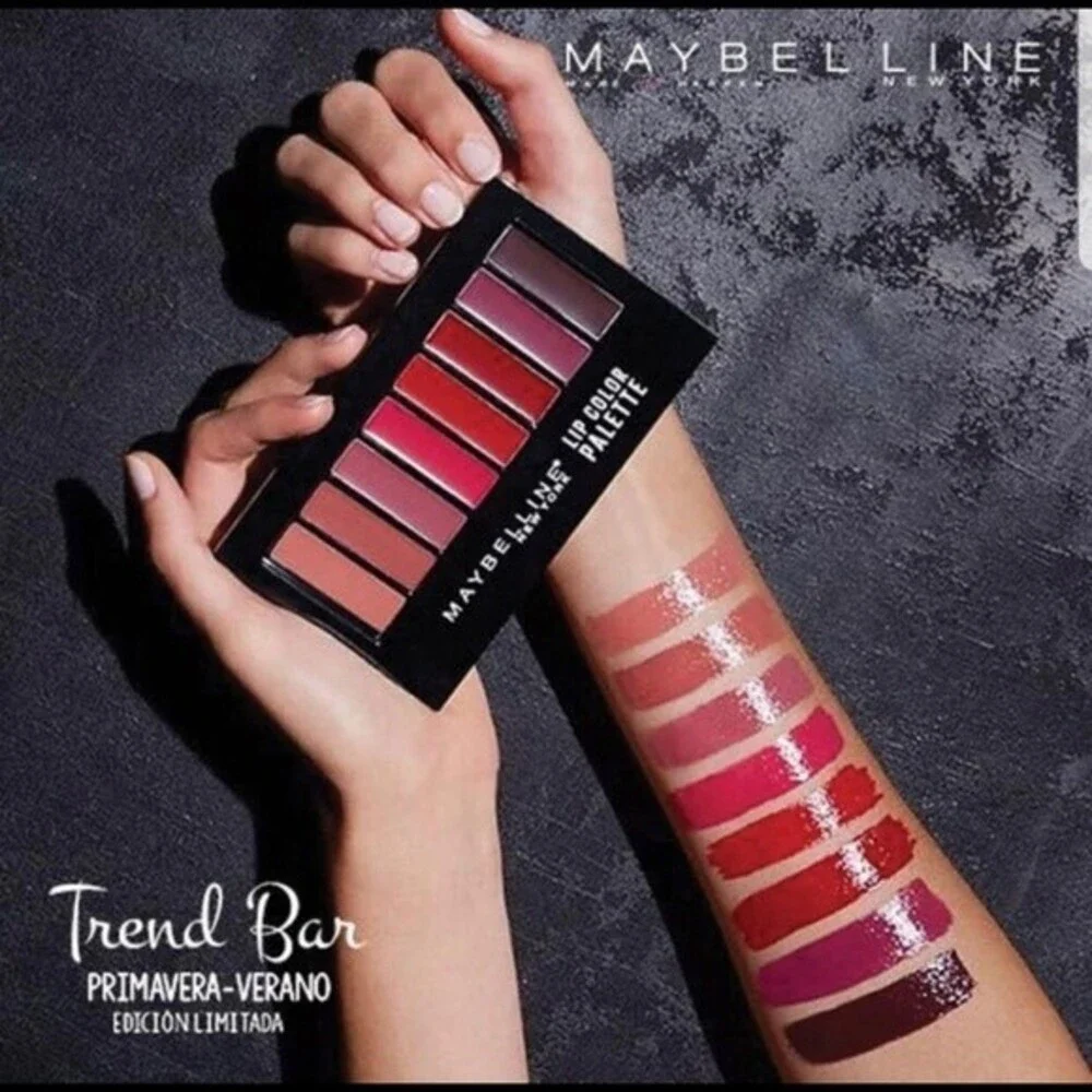 NEW MAYBELLINE NY Lip Studio Lip Color Palette, 0.14 oz.